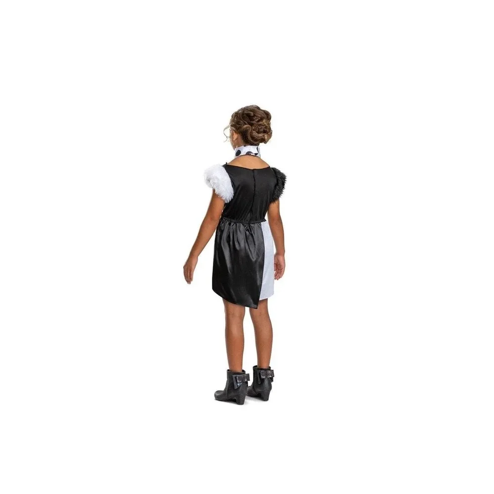 NEW Disney Villains Teen Cruella DeVille Halloween Costume‎ Size Medium 7-8